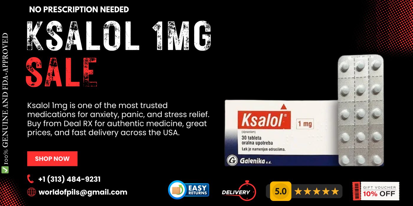 Buy Ksalol 1mg Online – Trusted Relief for Anxiety and Panic Disorders 4 Ksalol 1mg